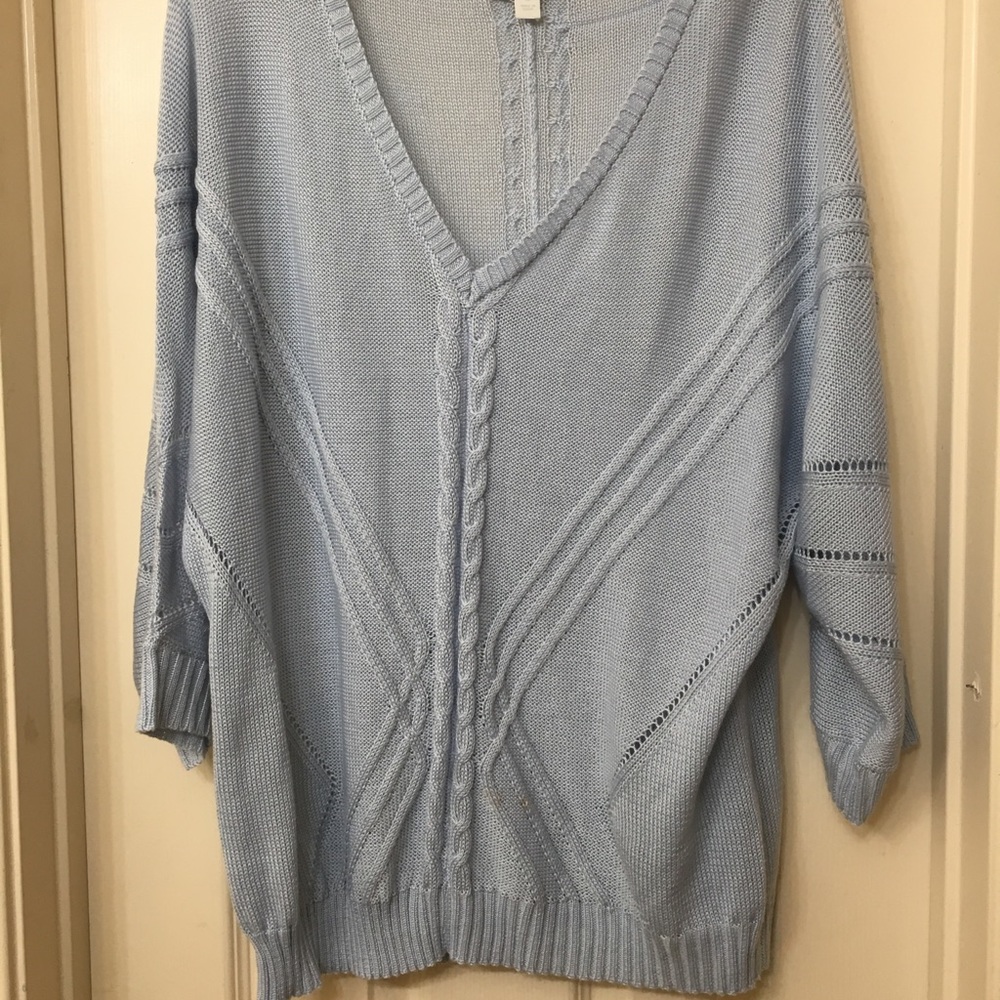 Loose knitted sweater